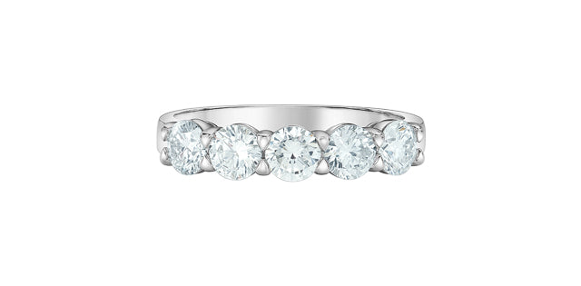 14k white gold Lab grown diamo