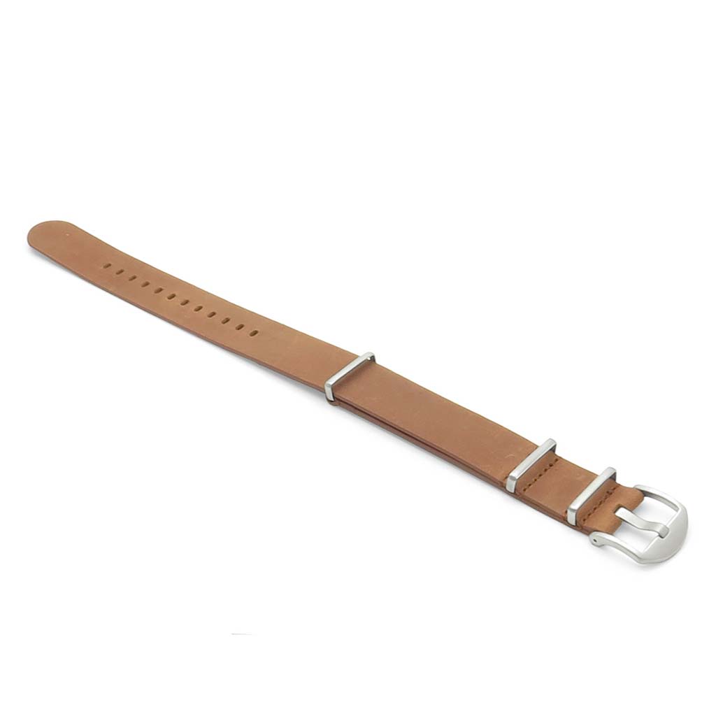 Leather Nato Strap, 22mm
