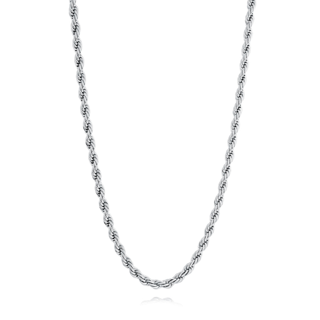 Italgem Stainless steel 3mm rope chain, 20"