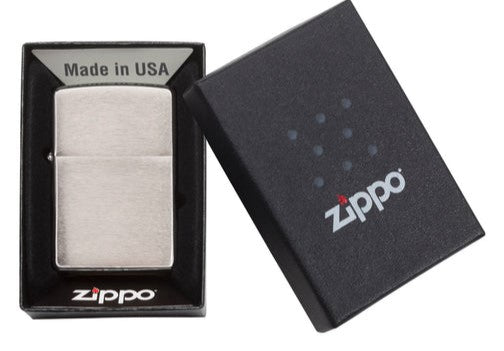 Zippo Brushed Chrome