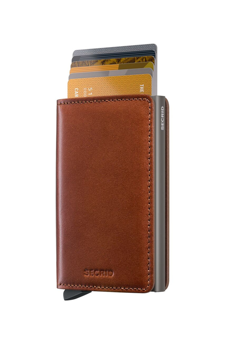 SECRID Texano Slimwallet Saddle Leather