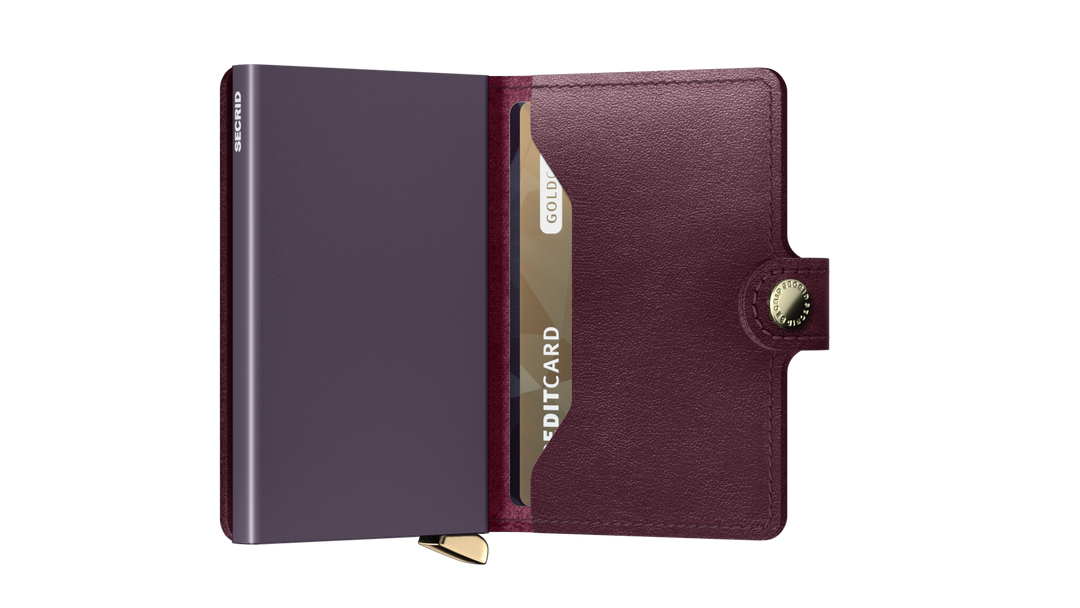 Secrid Miniwallet Dusk Bordeau