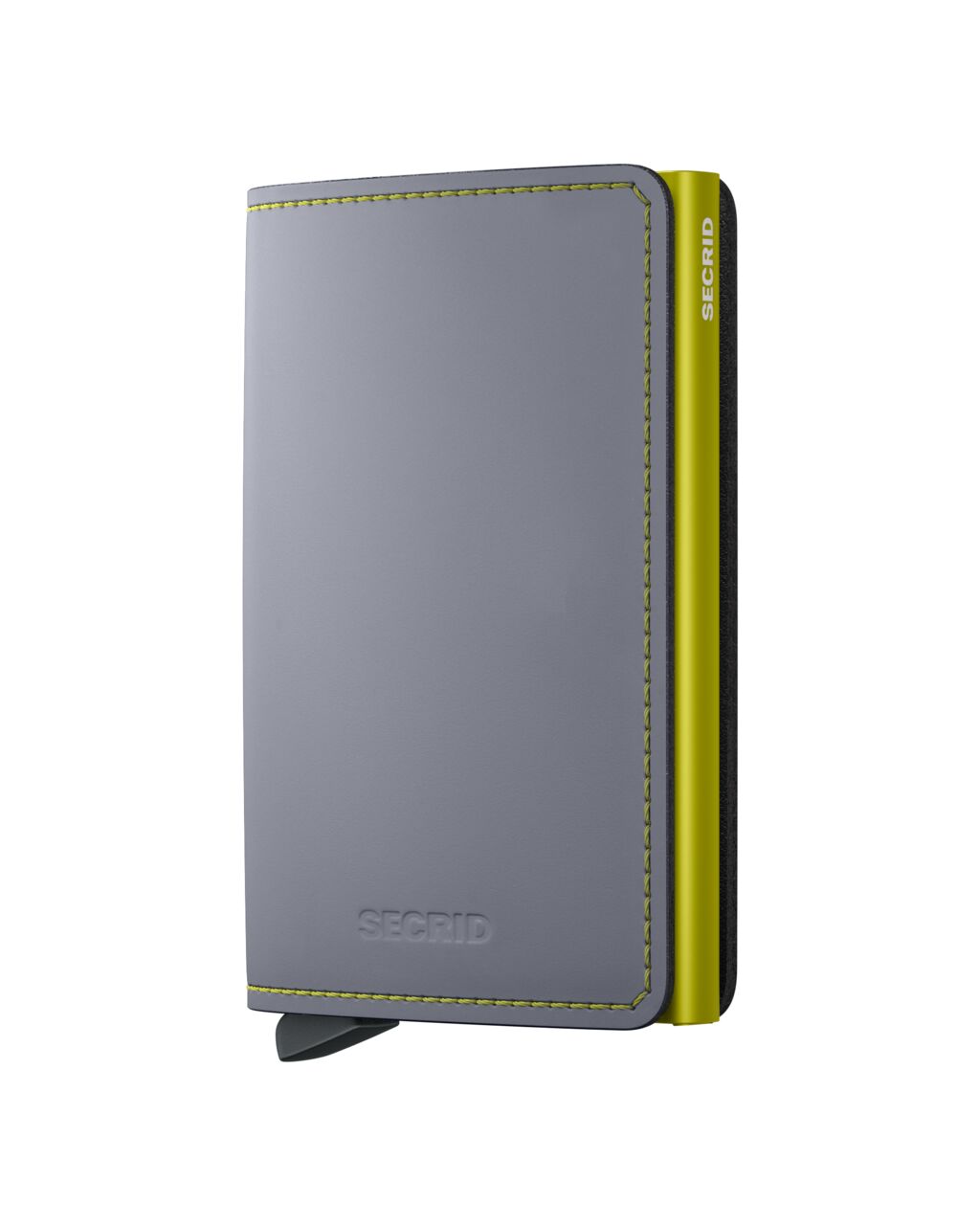 SECRID Slimwallet Matte Grey & Lime