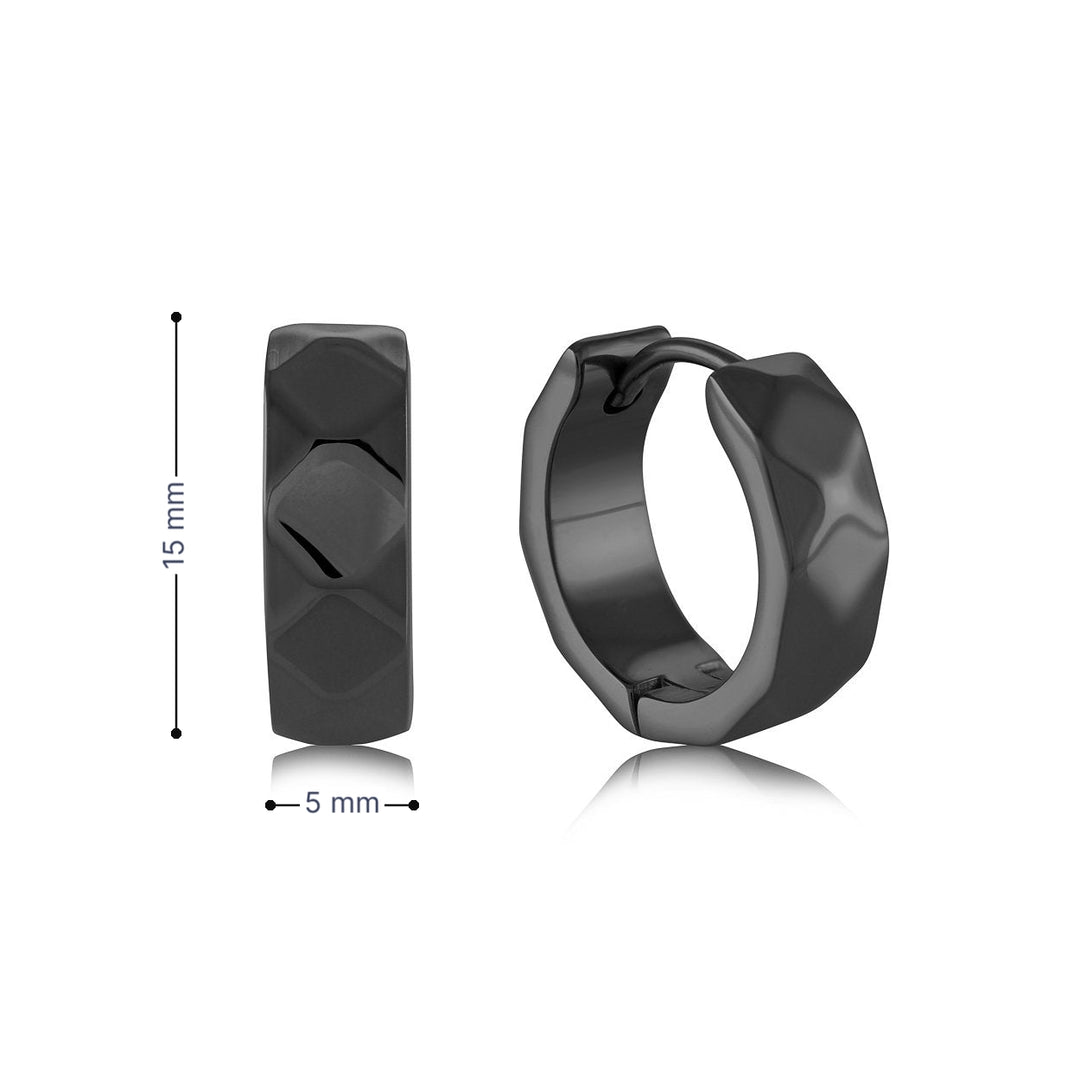 Italgem Steel black ion-plated