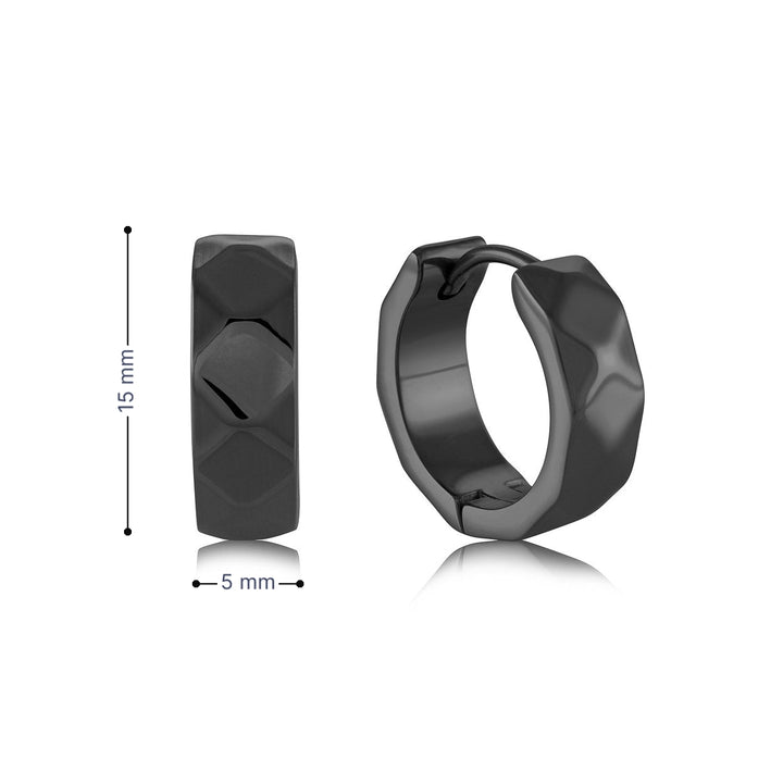 Italgem Steel black ion-plated
