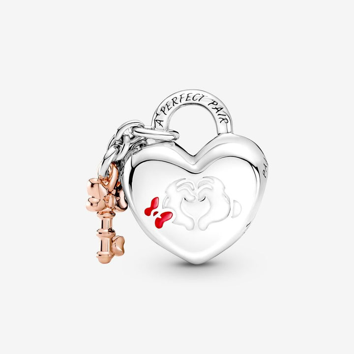 Pandora Disney Mickey Mouse & Minnie Mouse Padlock Charm