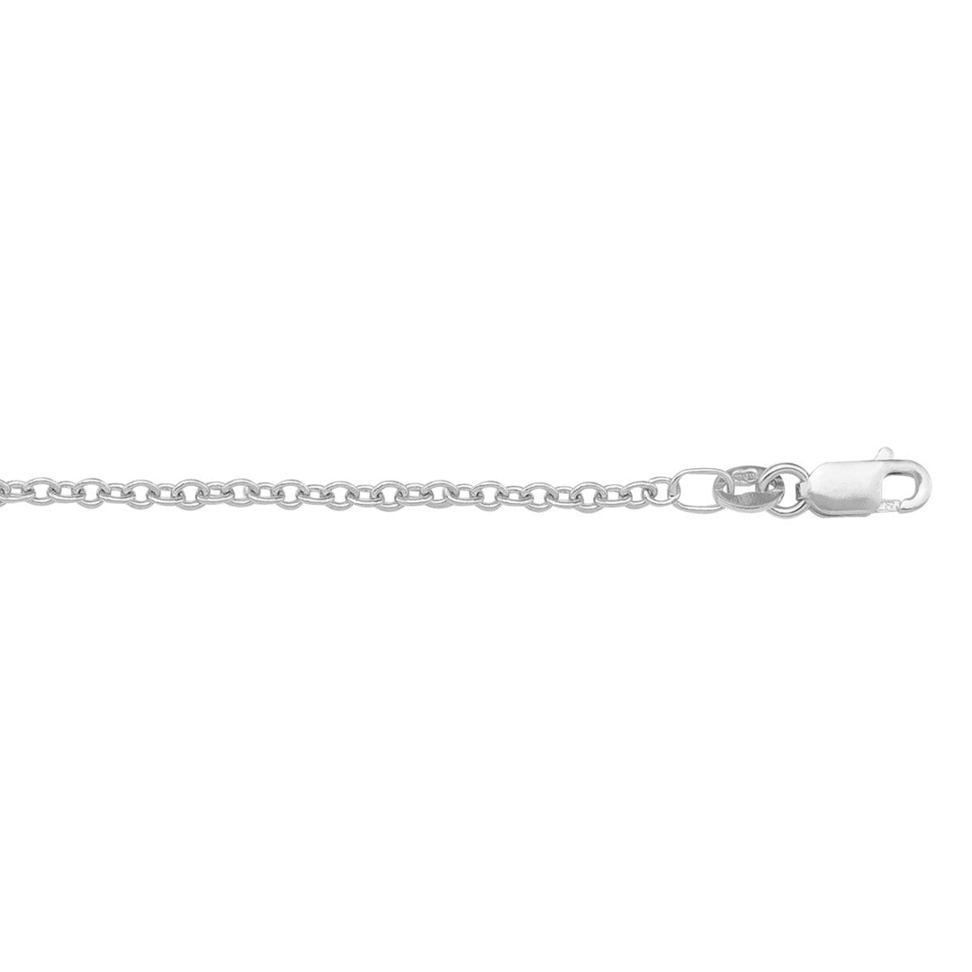 10 Karat Rolo Chain, 20 "