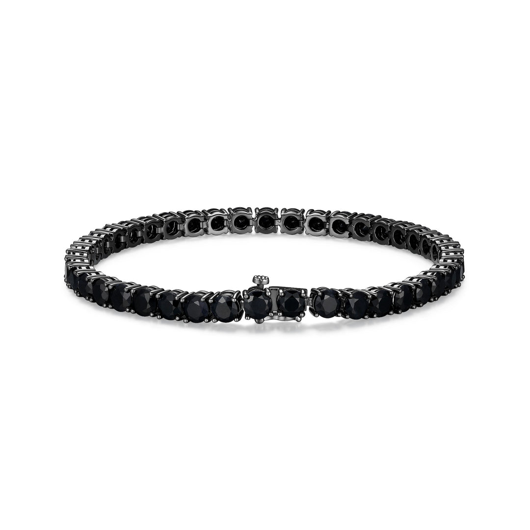 ETHOS "Basic" Black Sapphires Bracelet