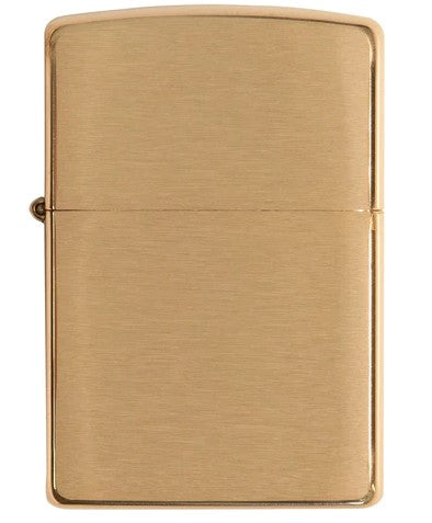 Zippo Brushed Brass