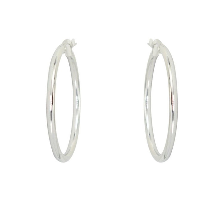 10K 20mm Hoop Earrings