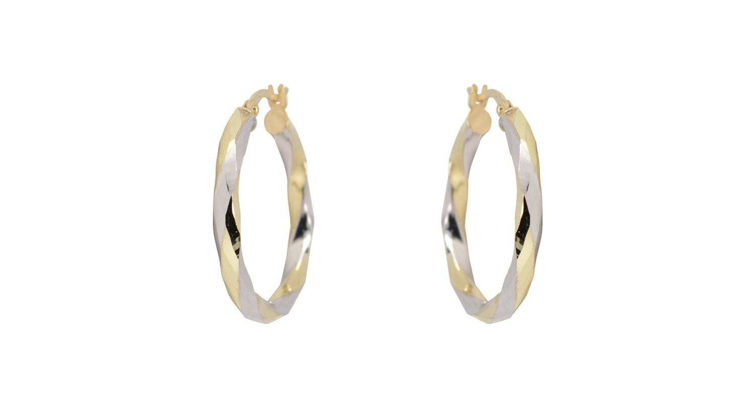 10k yellow and white gold two