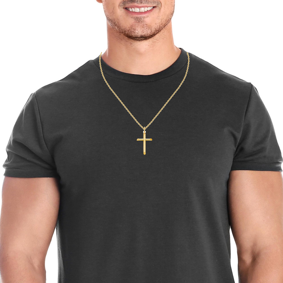 10K Cross Pendant