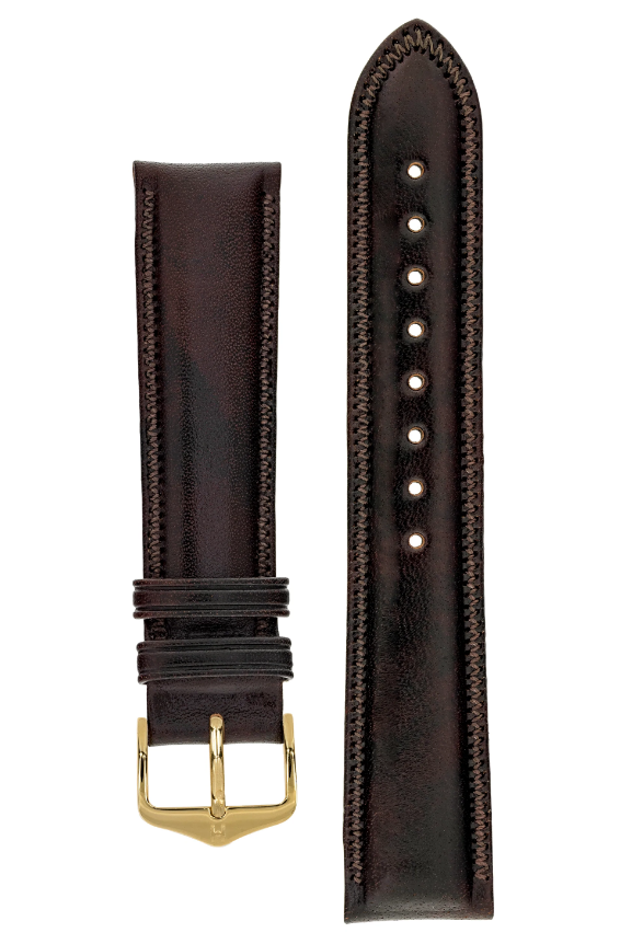 Hirsch ASCOT 20MM Brown Strap