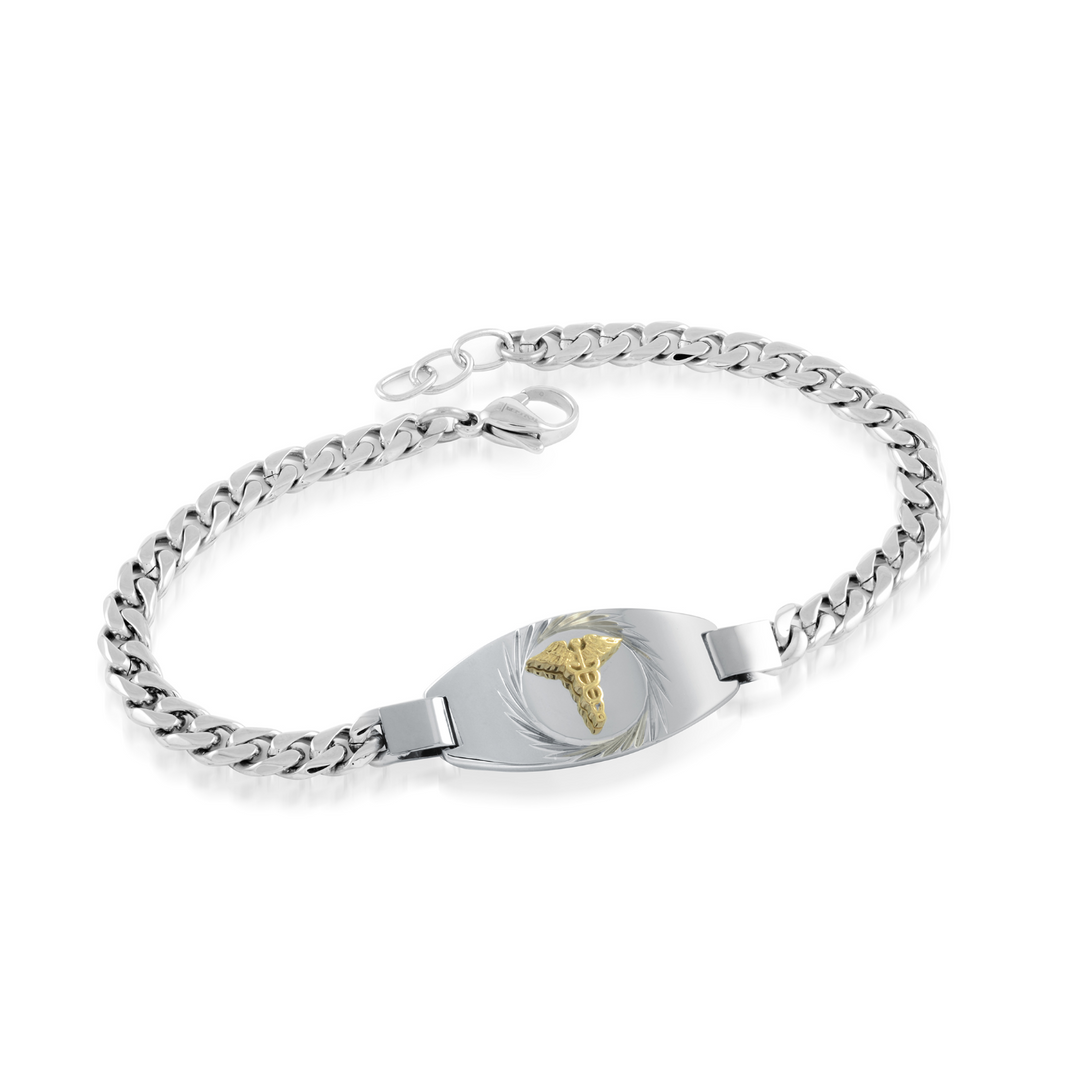 Stainless Steel Medical Bracelet