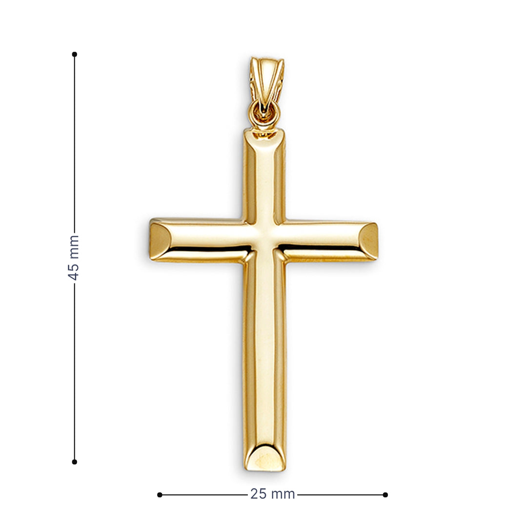10K Cross Pendant