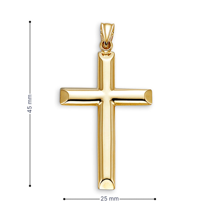 10K Cross Pendant