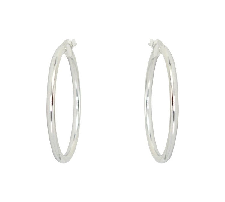 10K 20mm Hoop Earrings