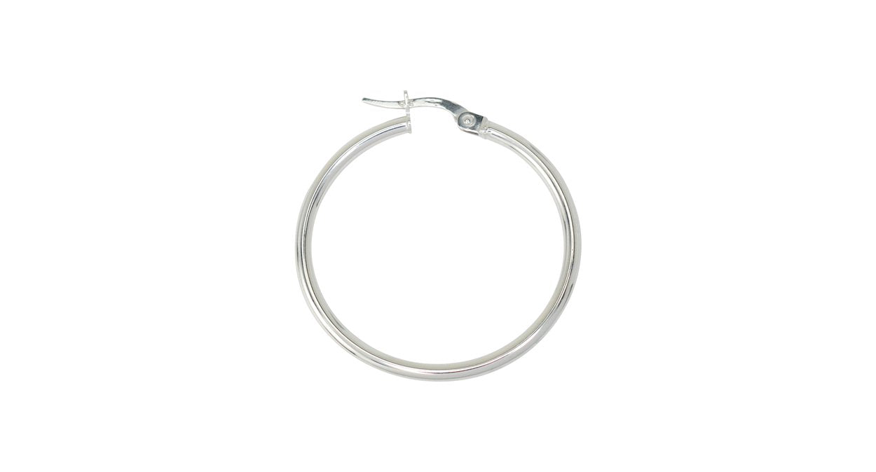 10K 20mm Hoop Earrings