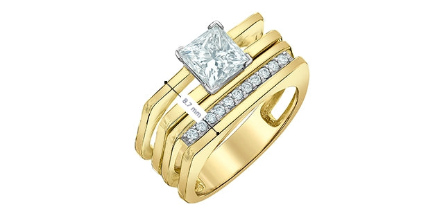 Diamond Evolution 14 karat yel