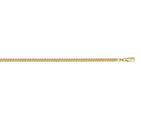 10K Curb Link Chain, 16"