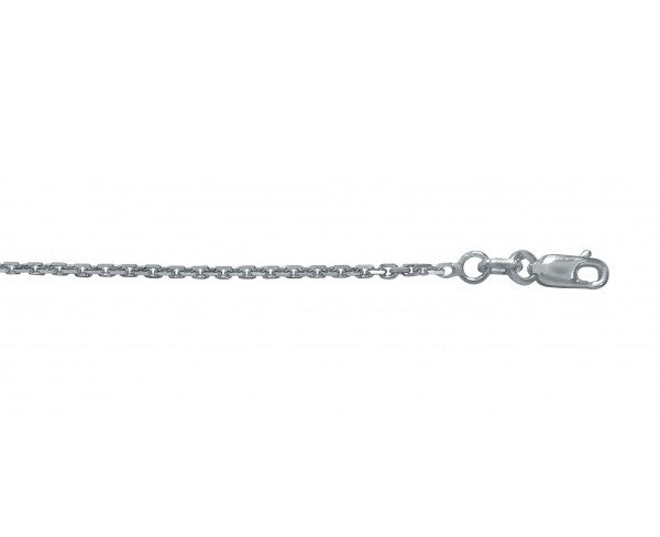 10K Oval Cable Chain, 20"