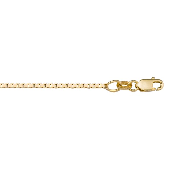 10 Karat Box Chain, 20 "