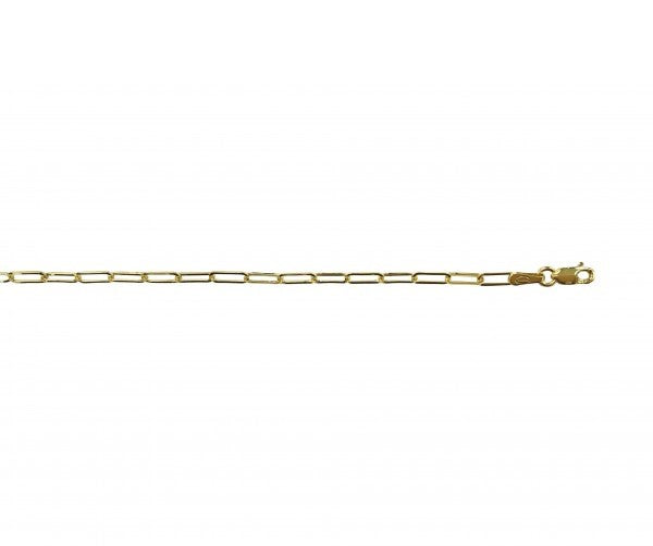 10K Paperclip Bracelet