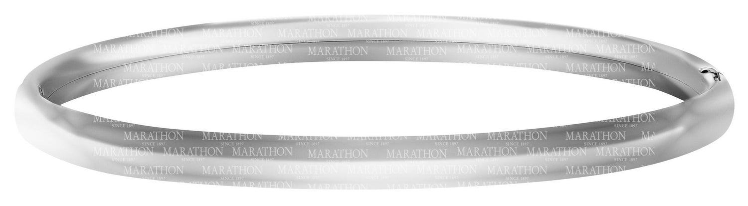 Sterling Silver Bangle Bracelet, 6.25"