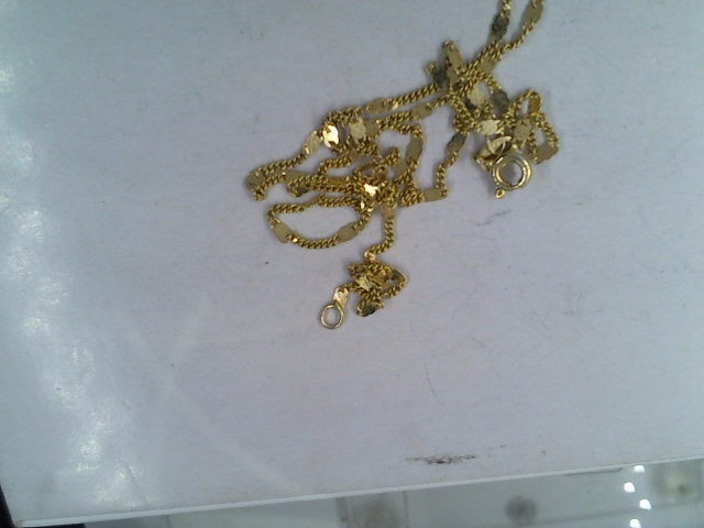 Sterling Silver Station Chain- 18"