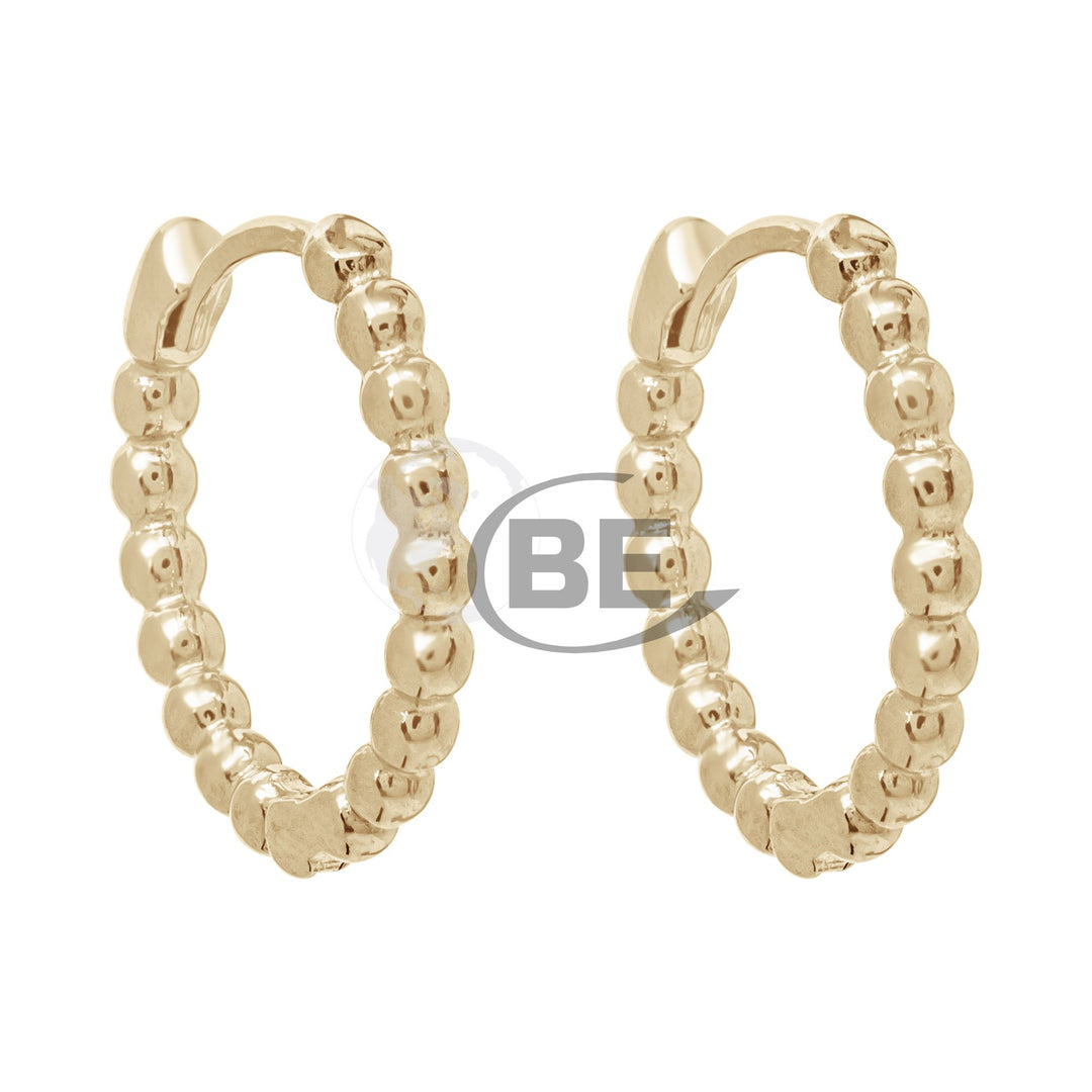 10k yellow gold 10 x 2 mm bead